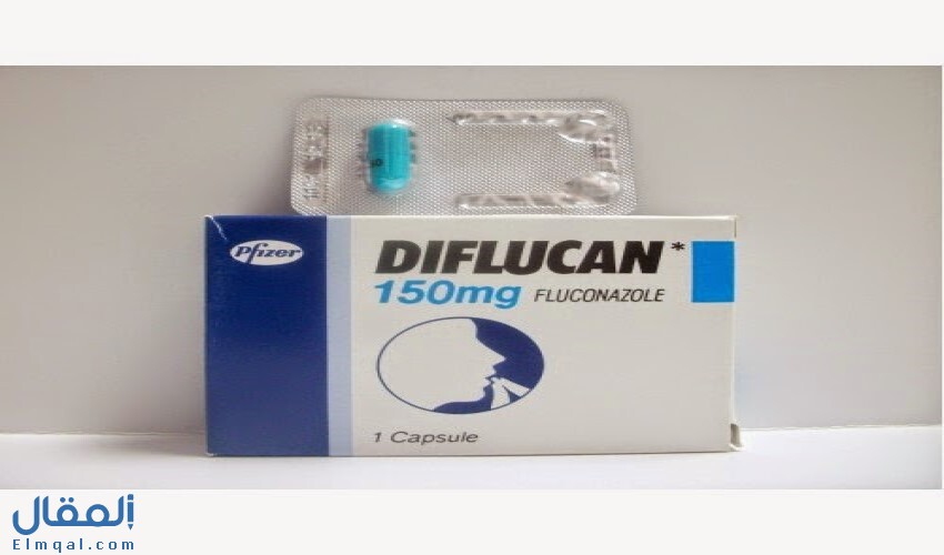 ديفلوكان كبسول Diflucan مضاد للفطريات لعلاج التينيا والتهابات أغشية الدماغ الفطرية