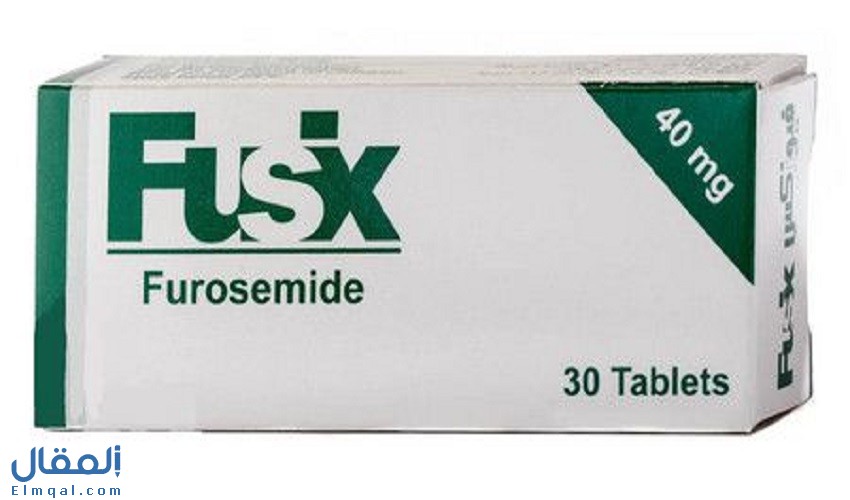 فيوزكس 40 مجم أقراص Fusix مدر للبول لعلاج ارتفاع ضغط الدم ومنع السكتات الدماغية