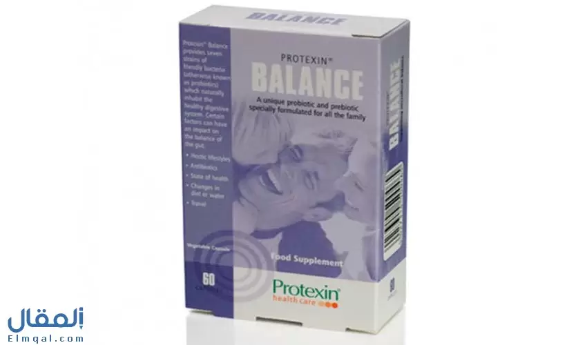 بروتيكسين بالانس PROTEXIN BALANCE بروبيوتيك طبيعي لعلاج الإسهال الحاد والمزمن