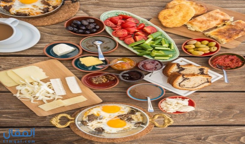 وصفات متنوعة من الفطور التركي