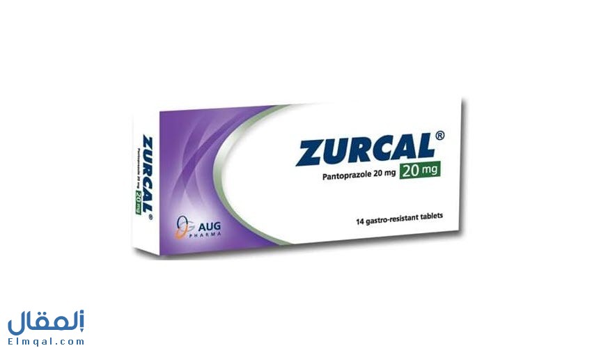 زوركال أقراص Zurcal بانتوبرازول لعلاج قرحة المعدة وارتجاع المريء