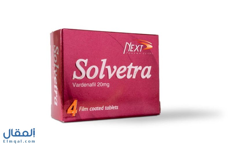 سولفيترا أقراص Solvetra Tablets لعلاج ضعف الانتصاب؛ الأضرار والبديل والسعر