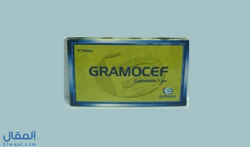 جراموسيف أقراص Gramocef سيفاليكسين مضاد حيوي قوي