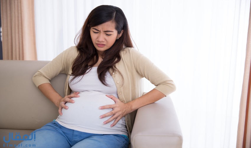 أسباب تقلصات الحمل 14 أخطرها الإجهاض المبكر