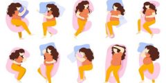 أوضاع النوم أثناء الحمل بالترتيب حسب كل شهر مع 4 نصائح للتخلص من الأرق